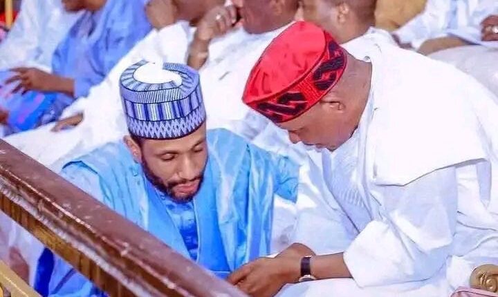 Gwamnan Kano, Abba Kabir Yusuf da sabon mataimakinsa, Murtala Sule Garo