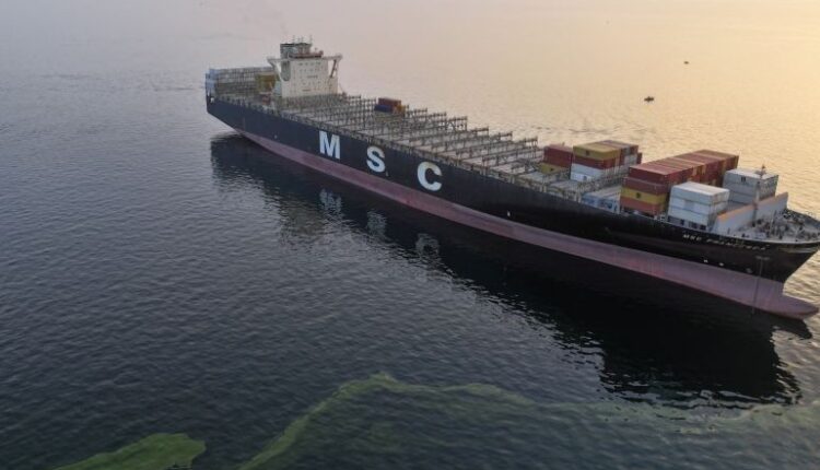 MSC Francesca da IRGC ta kama a Mashigin Hormuz ranar 24-04-2026